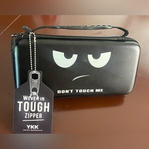 Black Tough Zipper Electronics Case